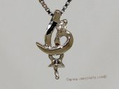 kpm134 18K White Gold Pendant Tail Mounting