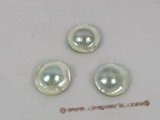 lmbp006 20-21mm loose AA Grade grey mabe pearl for jewelry design