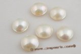 lmbp008 AAA Grade 15-16mm white mabe pearl for bezel seting in pendant