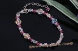 Nbr011 "Love" dazzling Austria crystal name bracelet in wholesale