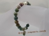 pb002  8mm color jade power  beads  bracelets wholesale