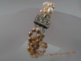 pbr005 stunning rice-shape pearls bracelets wholesale