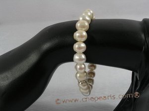 pbr154 8-9mm potato pearl elastic bracelet onsale