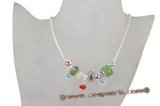 pdn003 Inspiration design lampwork beads Princess necklace