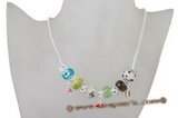 pdn004 Stunning Inspiration lampwork finished Princess necklace