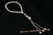 rybr023 Handcrafted 5.5-6mm akoya pearl Rosary Jewelry