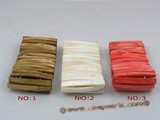 sbr012 45mm stick shell beads stretchy bracelet wholesale 7.5" in length