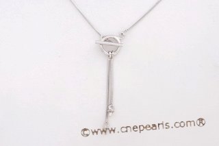 sc006 18inch 925 Sterling silver box chain with pendant mounting