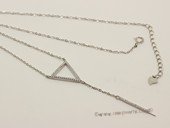 sc087 925 Sterling silver pendant chain