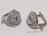 sem126  Wholesale 925 silver Pierce stud earrings fitting