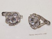 sem127  Wholesale 925 silver Pierce stud earrings fitting