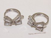 sem129  Wholesale 925 silver Pierce stud earrings fitting