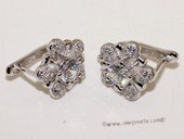 sem130  Wholesale 925 silver Pierce stud earrings fitting