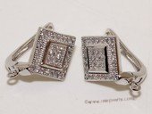 sem131  Wholesale 925 silver Pierce stud earrings fitting