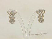 sem142  Wholesale 925 silver Pierce stud earrings fitting