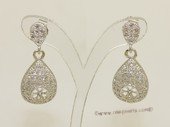 sem150  wholesale Sterling Silver dangle Earrings mountings