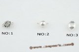 snc034 single strand magnetic clasps in 925silver wholesale