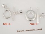 snc063 big ring toggle clasp in 925 sterling silver for wholesale