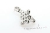 snc122 wholesale sterling silver Chinese knot enhancer mounting