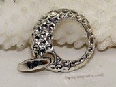 Snc170 Newest Design Sterling Silver Circle Shape Jewelry Clasp