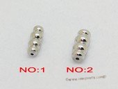 snc228 Barrel 925silver srew jewelry clasp in factory price