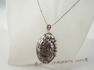 sp124 Trendy Designer 40*60mm Abalone Shell pendant in whoesale