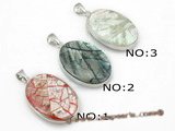 sp132  20*35mm Oval shape pattern mother of pearl shell pendant necklace