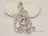 spm226 Newest Sterling Silver Pendant Tail For Pendant Marking