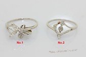 srm013 sterling silver designer Ring Setting Mounting in wholesale,US size 7
