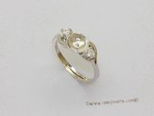 srm110 Wholesale adjust size sterling silver ring setting