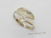 srm123 Fashion 925 Silver Adjustable Ring Setting wholesale