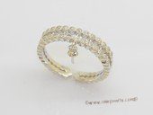 srm179 Fashion sparkling sterling silver Ring Setting in wholesale