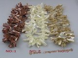 ss023 five strands 25mm branch shell beads stramds , different color