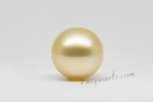 ssp11-12mm Nature  Golden color 11-12mm AA grade south sea loose pearl in wholesale