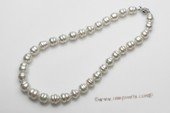 sspn004 17.5-inch 11.3-11.8mm baroque  white south sea pearl necklace