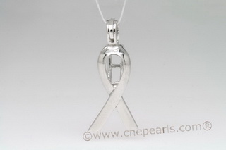 Swpm005 Sterling Silver Designer wish pearl pendant&cages wholesale