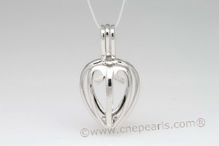 Swpm005 Sterling Silver Designer wish pearl pendant&cages wholesale