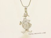 Swpm037 Wholesale  Sterling Silver Cartoon esign Cage Pendant