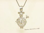 Swpm038 Wholesale  Sterling Silver Cartoon esign Cage Pendant