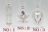 Swpm105 Sterling Silver Designer wish pearl pendant&cages wholesale