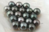 Tahiti8-9a Wholesale 8-9mm natural black tahitian loose pearls, A Grade