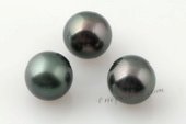 Tahiti8-9aa AA Grade 8-9mm natural black tahitian loose pearls in wholesale